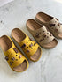 Cute Design Detail Summer Slide On Platform